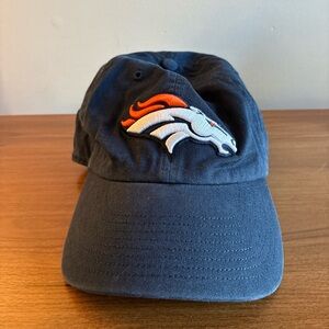 47 Denver Broncos Navy Blue Cap Adjustable Hat One Size